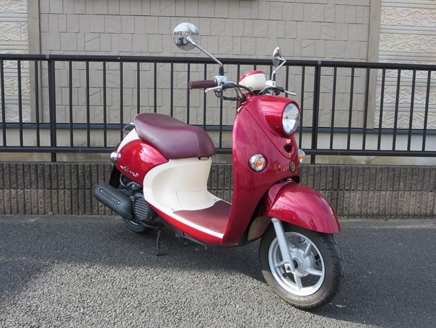 中古 Yamaha ビーノ 千葉県松戸市 柏市 流山市 オートショップミヤシタ バイク スクーター 原付 原付二種のことならお任せください