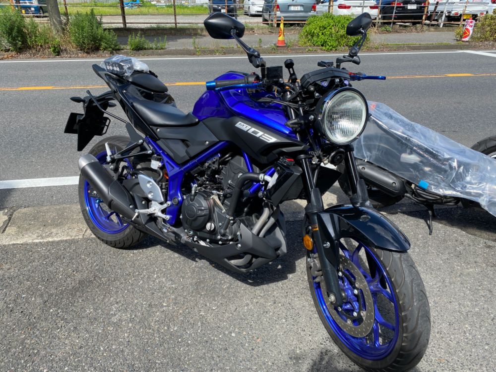 YAMAHA MT03 ヘッドライト丸目化カスタム（千葉県松戸市・柏市・流山市