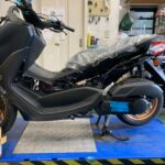 YAMAHA　NMAX　パフォーマンスダンパー取付（千葉県松戸市・柏市・流山市　バイク修理・点検・整備）