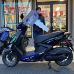 YAMAHA　シグナス グリファス Monster Energy Yamaha MotoGP Edition　納車式
