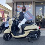 YAMAHA　VINO　納車式