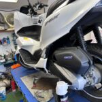 <span class="title">HONDA　PCX125　オイル交換（千葉県松戸市・柏市・流山市　バイク修理・点検・整備）</span>