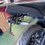 YAMAHA　MT03　フェンダーレスキット取り付け（千葉県松戸市・柏市・流山市　バイク修理・点検・整備・カスタム）