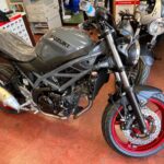 SUZUKI　SV650　ETC＆USB等取り付け（千葉県松戸市・柏市・流山市　バイク修理・点検・整備・カスタム）