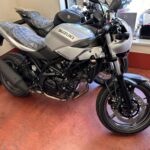 SUZUKI　SV650X　SSBバンパー＆ETC＆USB等取り付け（千葉県松戸市・柏市・流山市　バイク修理・点検・整備・カスタム）