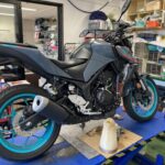 <span class="title">YAMAHA　MT03　初回点検・オイル交換（千葉県松戸市・柏市・流山市　バイク修理・点検・整備）</span>