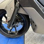 <span class="title">YAMAHA　NMAX　定期点検・フロントタイヤ交換・オイル交換（千葉県松戸市・柏市・流山市　バイク修理・点検・整備）</span>