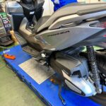 <span class="title">HONDA　FORZA　定期点検・オイル交換（千葉県松戸市・柏市・流山市　バイク修理・点検・整備）</span>