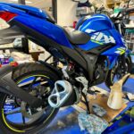 <span class="title">SUZUKI　GIXXER　定期点検＆オイル交換（千葉県松戸市・柏市・流山市　バイク修理・点検・整備）</span>