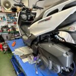 <span class="title">YAMAHA　マジェスティ　定期点検＆オイル交換（千葉県松戸市・柏市・流山市　バイク修理・点検・整備）</span>