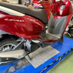 <span class="title">HONDA　リード125　定期点検＆オイル交換（千葉県松戸市・柏市・流山市　バイク修理・点検・整備）</span>