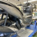 HONDA　PCX125　定期点検（千葉県松戸市・柏市・流山市　バイク修理・点検・整備）