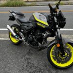 YAMAHA　MT-03　マフラー交換 OVER Racing TT-Formula RS+PRO フルエキ（千葉県松戸市・柏市・流山市　バイク修理・点検・整備・カスタム）