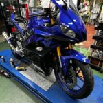 YAMAHA　YZF-R3　車検整備＆各種メンテナンス（千葉県松戸市・柏市・流山市　バイク車検・点検・整備）