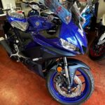 YAMAHA　YZF-R25　カウリングプロテクター取付（千葉県松戸市・柏市・流山市　バイク修理・点検・整備）