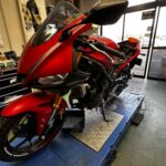 <span class="title">YAMAHA　YZF-R25　クーラント＆ブレーキオイル＆プラグ交換（千葉県松戸市・柏市・流山市　バイク車検・点検・整備）</span>