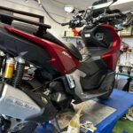 <span class="title">HONDA　ADV160　定期点検＆オイル交換（千葉県松戸市・柏市・流山市　バイク車検・点検・整備）</span>
