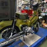 <span class="title">HONDA　クロスカブ110　Rタイヤ交換（千葉県松戸市・柏市・流山市　バイク車検・点検・整備）</span>