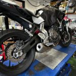 YAMAHA　MT07　定期点検（千葉県松戸市・柏市・流山市　バイク車検・点検・整備）