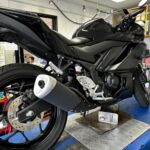 <span class="title">YAMAHA　YZF-R25　定期点検＆オイル・フィルター交換（千葉県松戸市・柏市・流山市　バイク車検・点検・整備）</span>