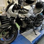 SUZUKI　SV650X　チェーン＆スプロケット交換（千葉県松戸市・柏市・流山市　バイク車検・点検・整備）
